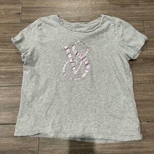 Victoria's Secret Gray Short Sleeve Tee